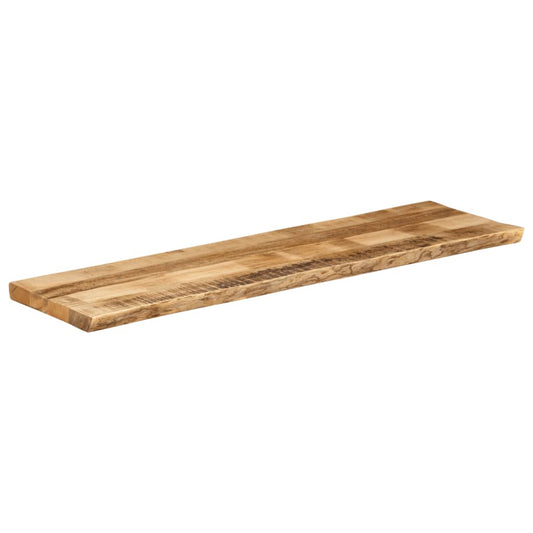 vidaXL Table Top Live Edge 180x40x3,8 cm Solid Wood Rough Mango