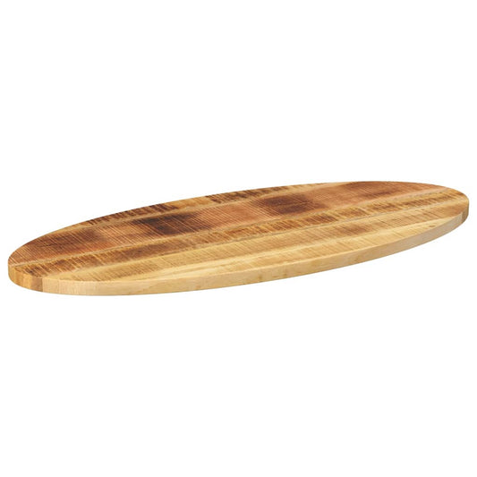 vidaXL Table Top 110x40x2,5 cm Oval Solid Wood Mango