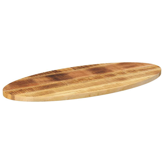 vidaXL Table Top 110x40x3,8 cm Oval Solid Wood Mango