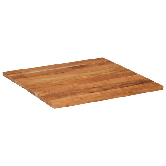 vidaXL Table Top 90x90x2,5 cm Square Solid Wood Acacia