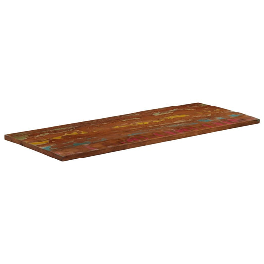 vidaXL Table Top 140x60x1,5 cm Rectangular Solid Wood Reclaimed