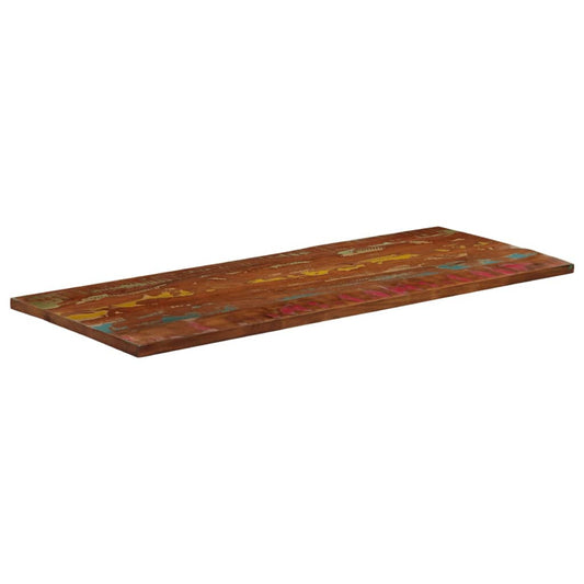vidaXL Table Top 140x60x2,5 cm Rectangular Solid Wood Reclaimed