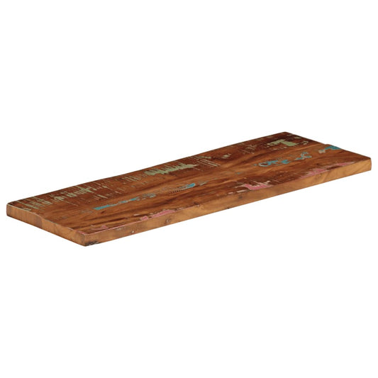 vidaXL Table Top 70x20x3,8 cm Rectangular Solid Wood Reclaimed