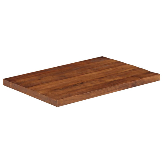 vidaXL Table Top 70x50x2.5 cm Rectangular Solid Wood Reclaimed