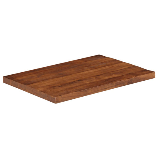 vidaXL Table Top 80x70x2,5 cm Rectangular Solid Wood Reclaimed
