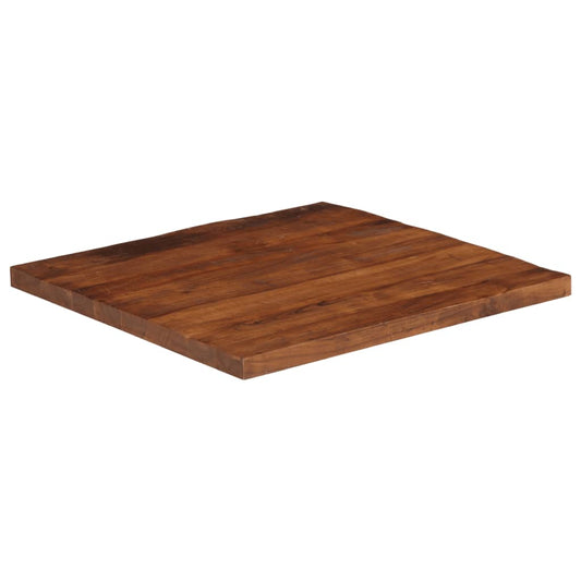 vidaXL Table Top 80x80x2.5 cm Square Solid Wood Reclaimed