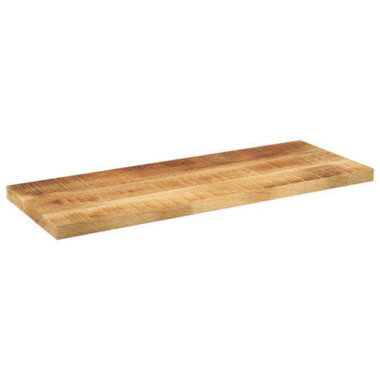 vidaXL Table Top 80x40x3,8 cm Rectangular Solid Wood Rough Mango