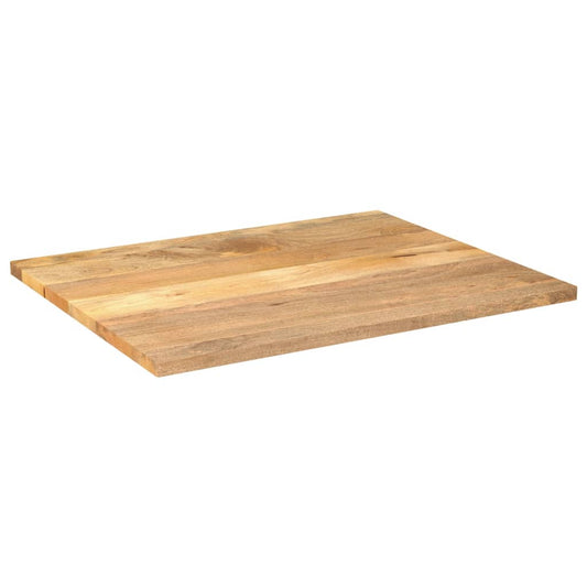 vidaXL Table Top 90x80x2,5 cm Rectangular Solid Wood Mango