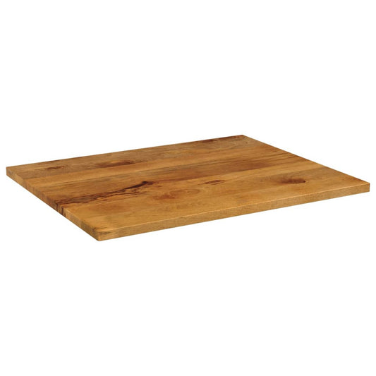 vidaXL Table Top 100x80x2,5 cm Rectangular Solid Wood Mango