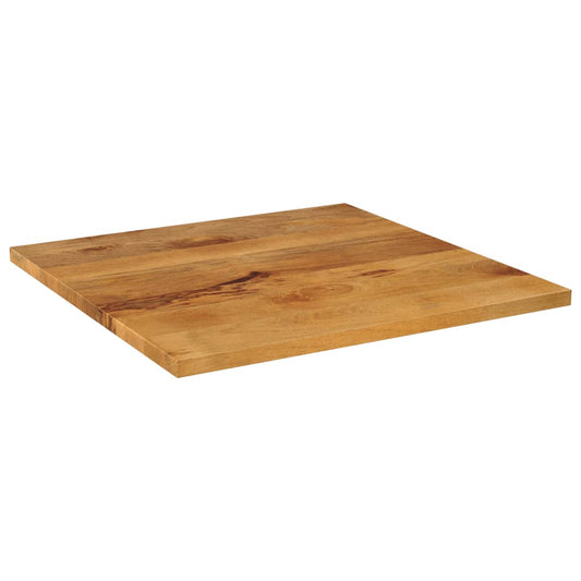 vidaXL Table Top 70x70x3,8 cm Square Solid Wood Mango