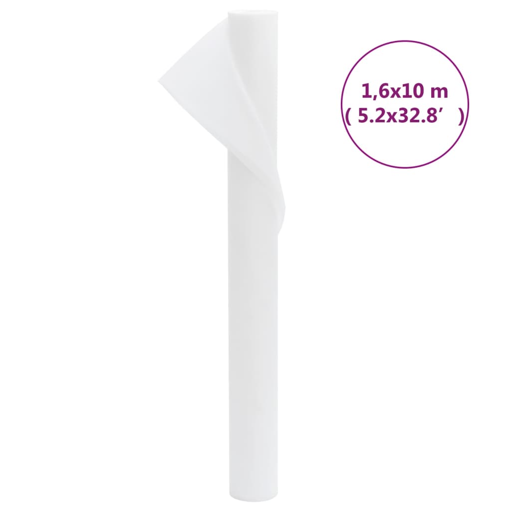 vidaXL Plant Fleece 2 Rolls 70 g/m² 10x1,6 m