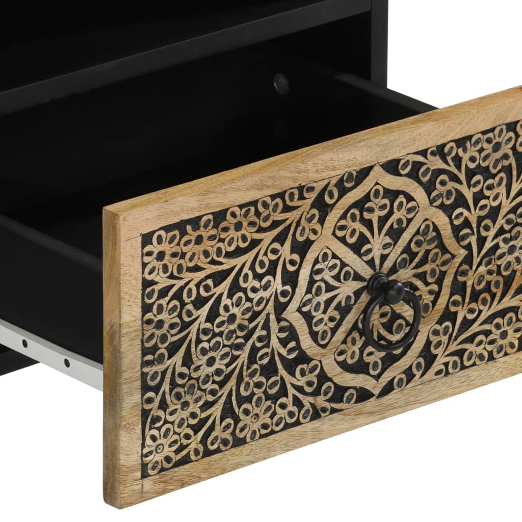 vidaXL Bedside Cabinets 2 pcs 40x33x46 cm Solid Wood Mango