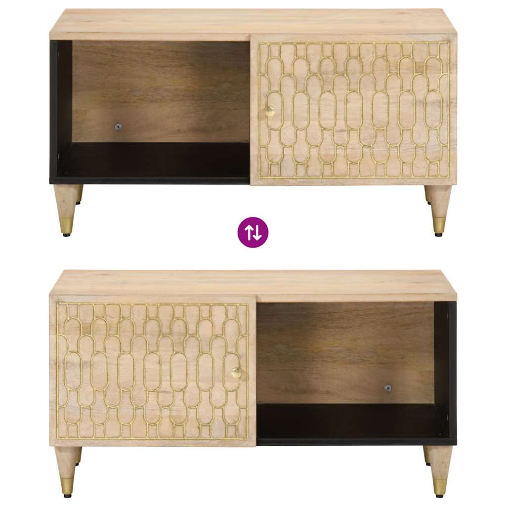 vidaXL Coffee Table 80x50x40 cm Solid Wood Mango