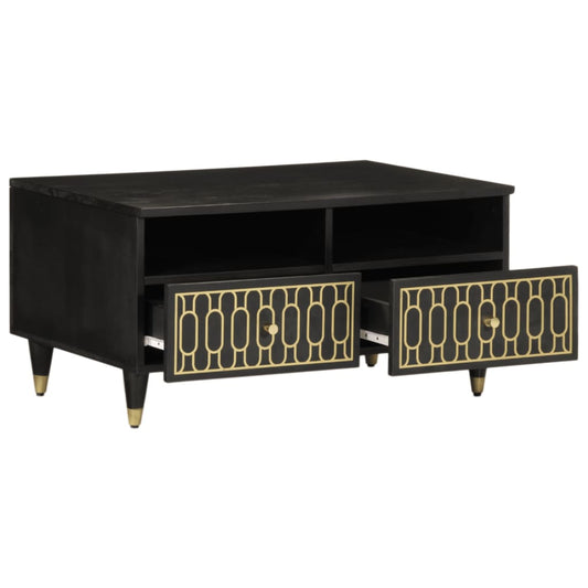 vidaXL Coffee Table 80x54x40 cm Solid Wood Mango