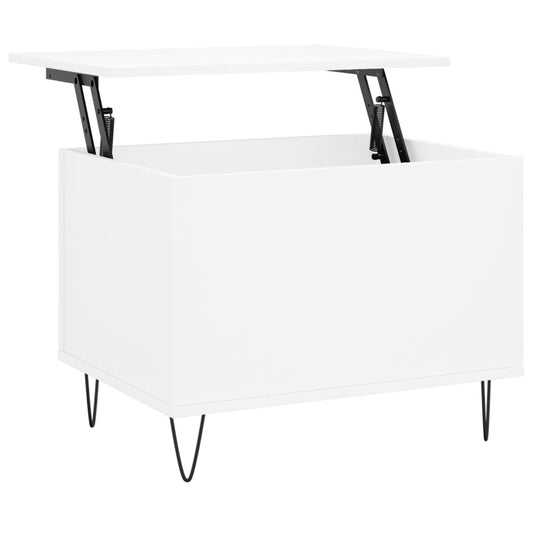 vidaXL Coffee Table White 60x44,5x45 cm Engineered Wood
