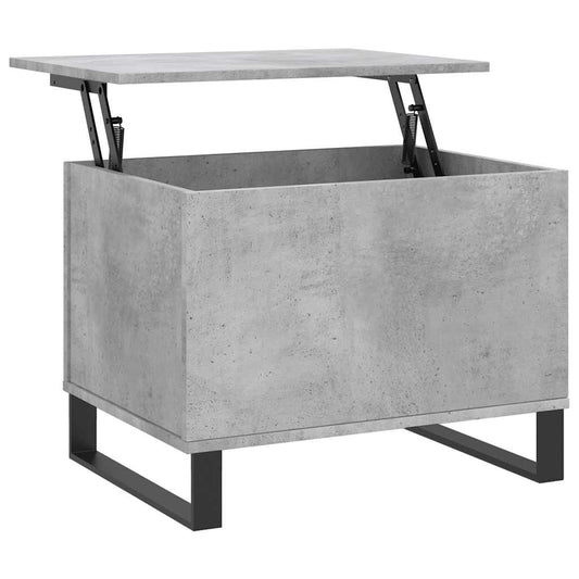 vidaXL Coffee Table Concrete Grey 60x44,5x45 cm Engineered Wood