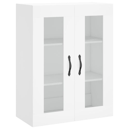 vidaXL Wall Mounted Cabinet White 69,5x34x90 cm Engineered Wood