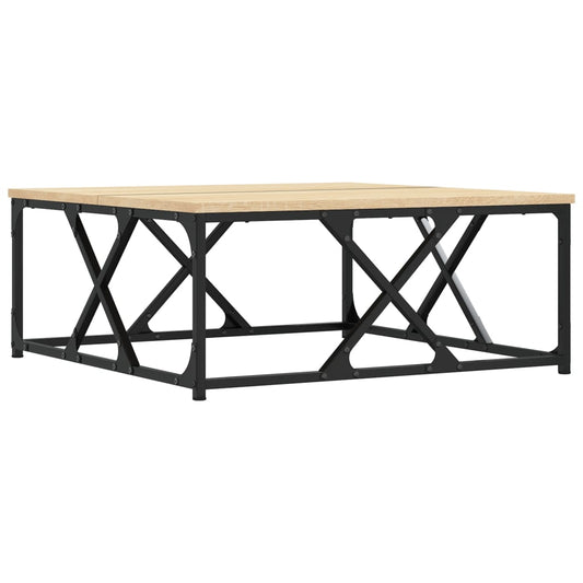 vidaXL Coffee Table Sonoma Oak 70x70x30 cm Engineered Wood