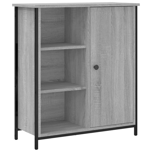 vidaXL Sideboard Grey Sonoma 70x30x80 cm Engineered Wood
