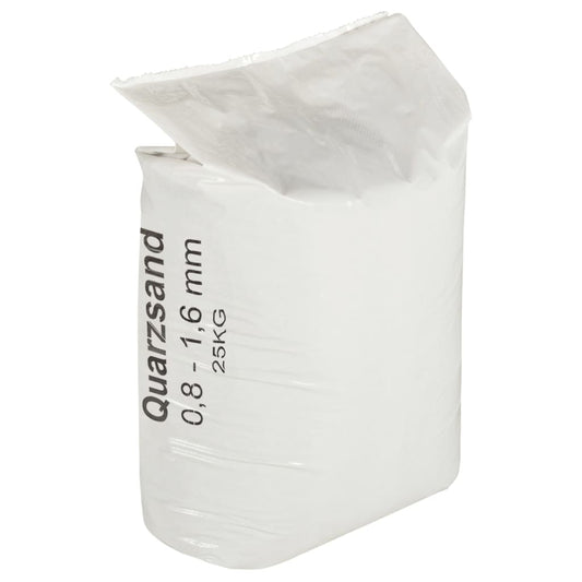 vidaXL Filter Sand 25 kg 0,8-1,6 mm