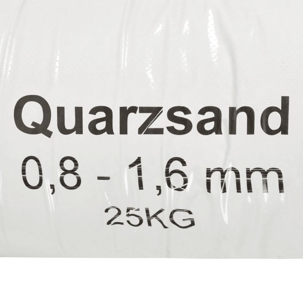 vidaXL Filter Sand 25 kg 0,8-1,6 mm