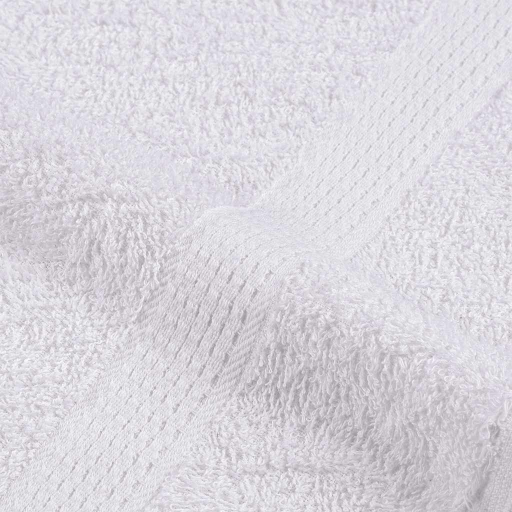 vidaXL Sauna Towels "FROGN" 4 pcs White 80x200 cm 360 gsm
