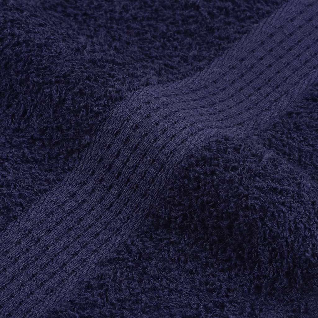 vidaXL Sauna Towels "FROGN" 2 pcs Navy Blue 80x200 cm 360 gsm
