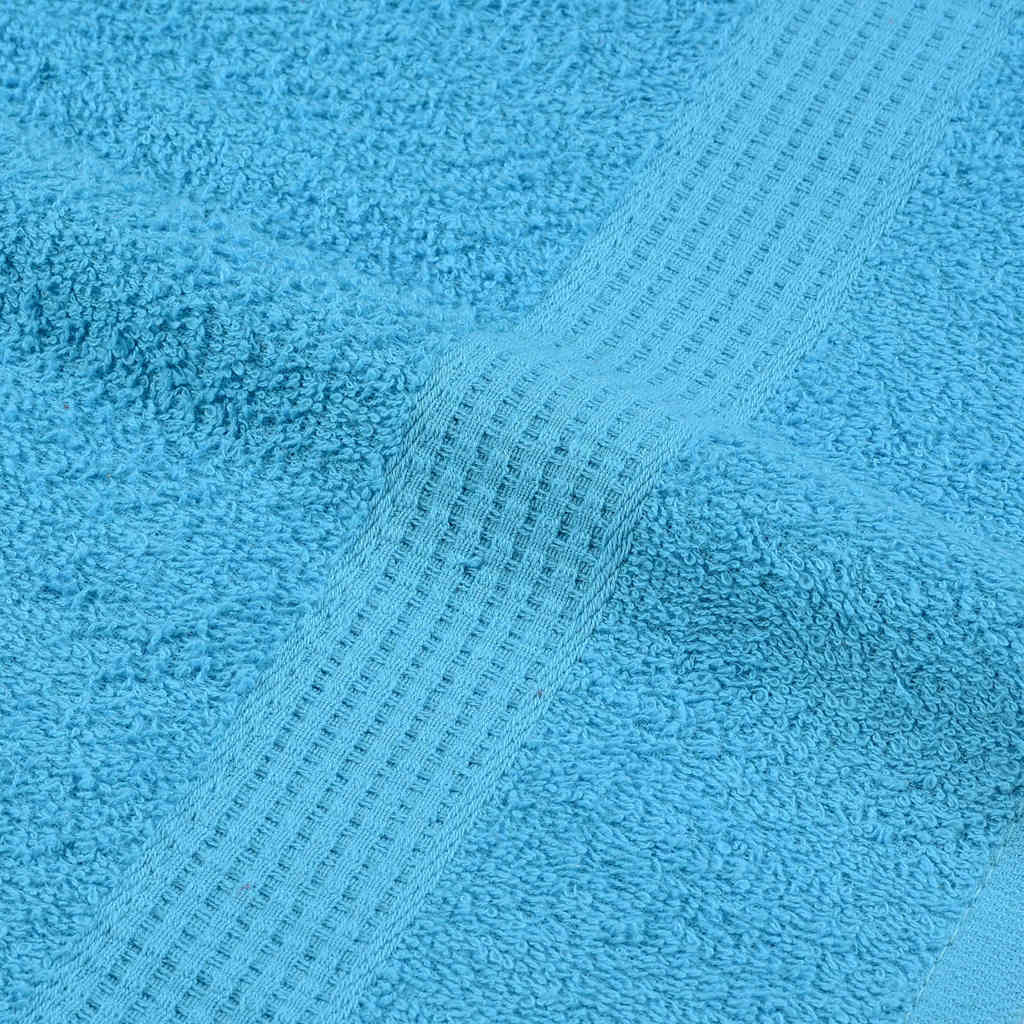 vidaXL Wash Towels "FROGN" 10 pcs Turquoise 30x30 cm 360 gsm