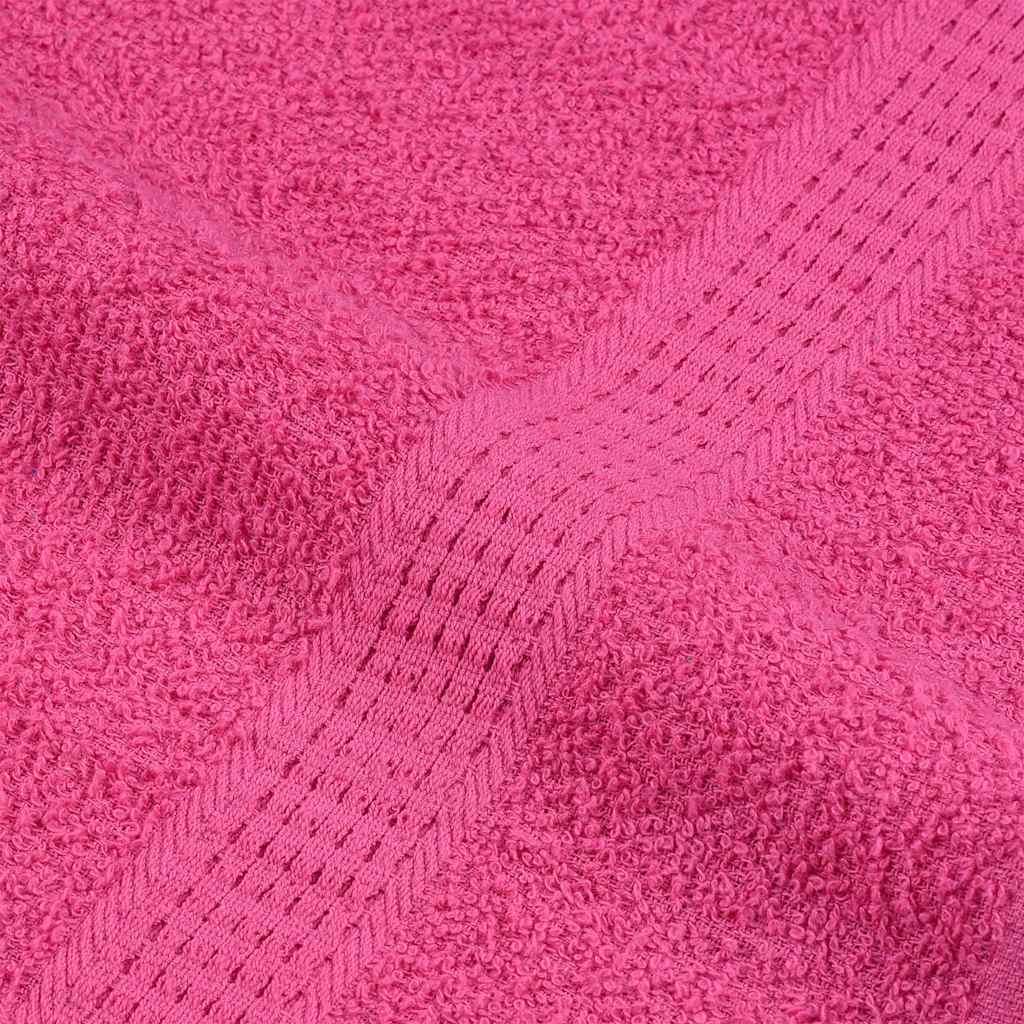 vidaXL Sauna Towels 2 pcs Pink 80x200 cm 360 gsm 100% Cotton