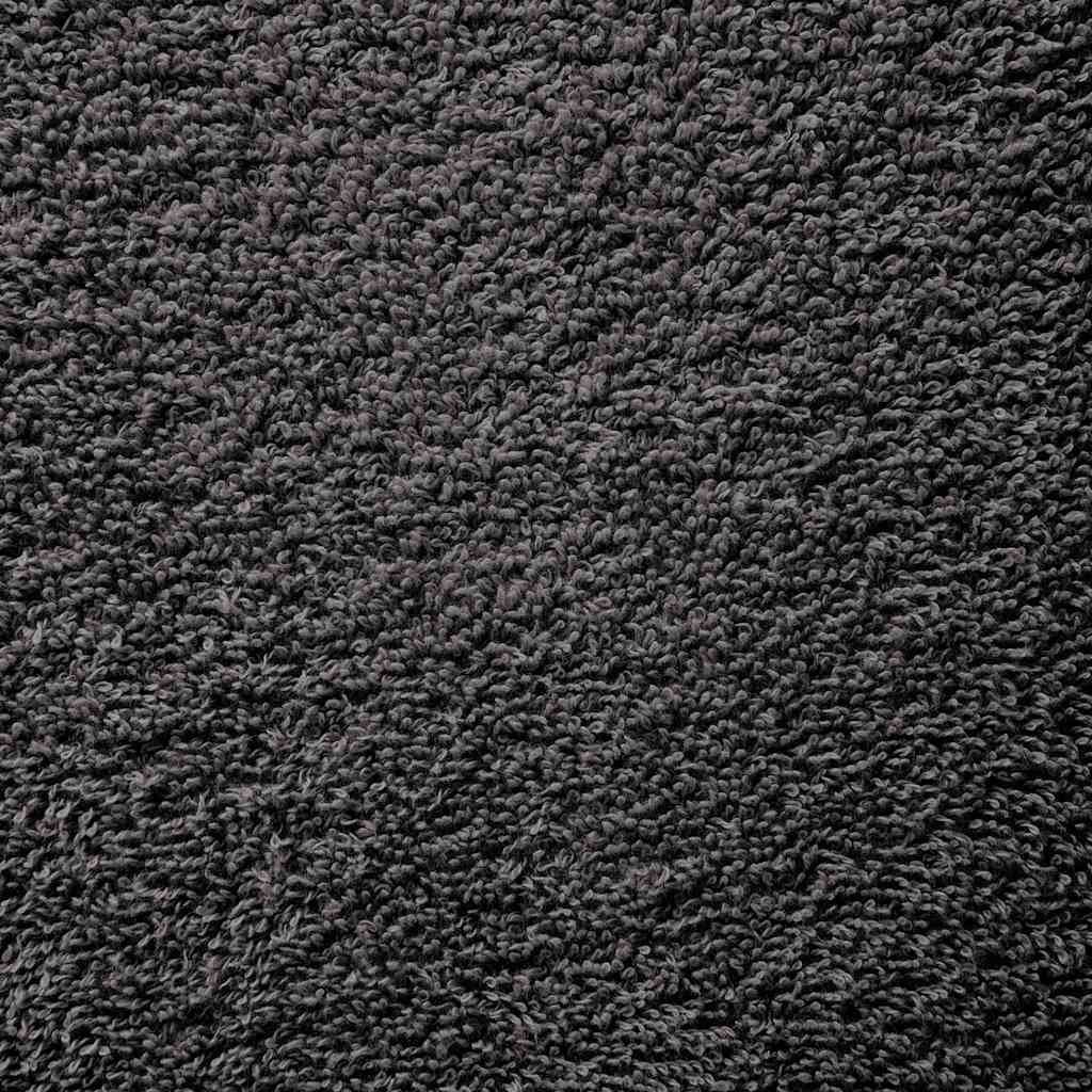 vidaXL Premium Towels "SOLUND" 50 pcs Anthracite 100x200 cm 600 gsm