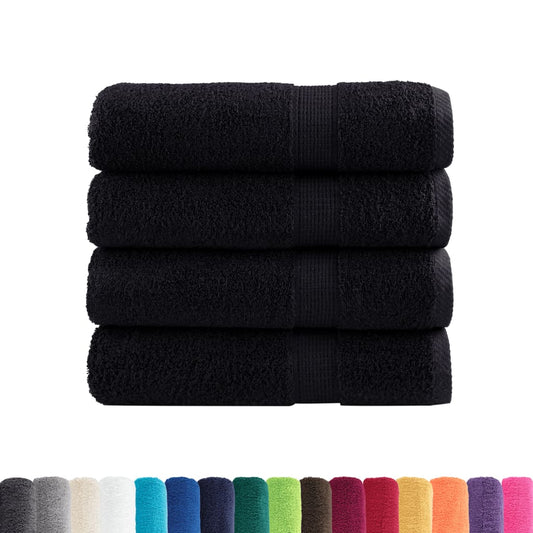 vidaXL Premium Bath Towels SOLUND 4 pcs 100x150 cm 600 gsm
