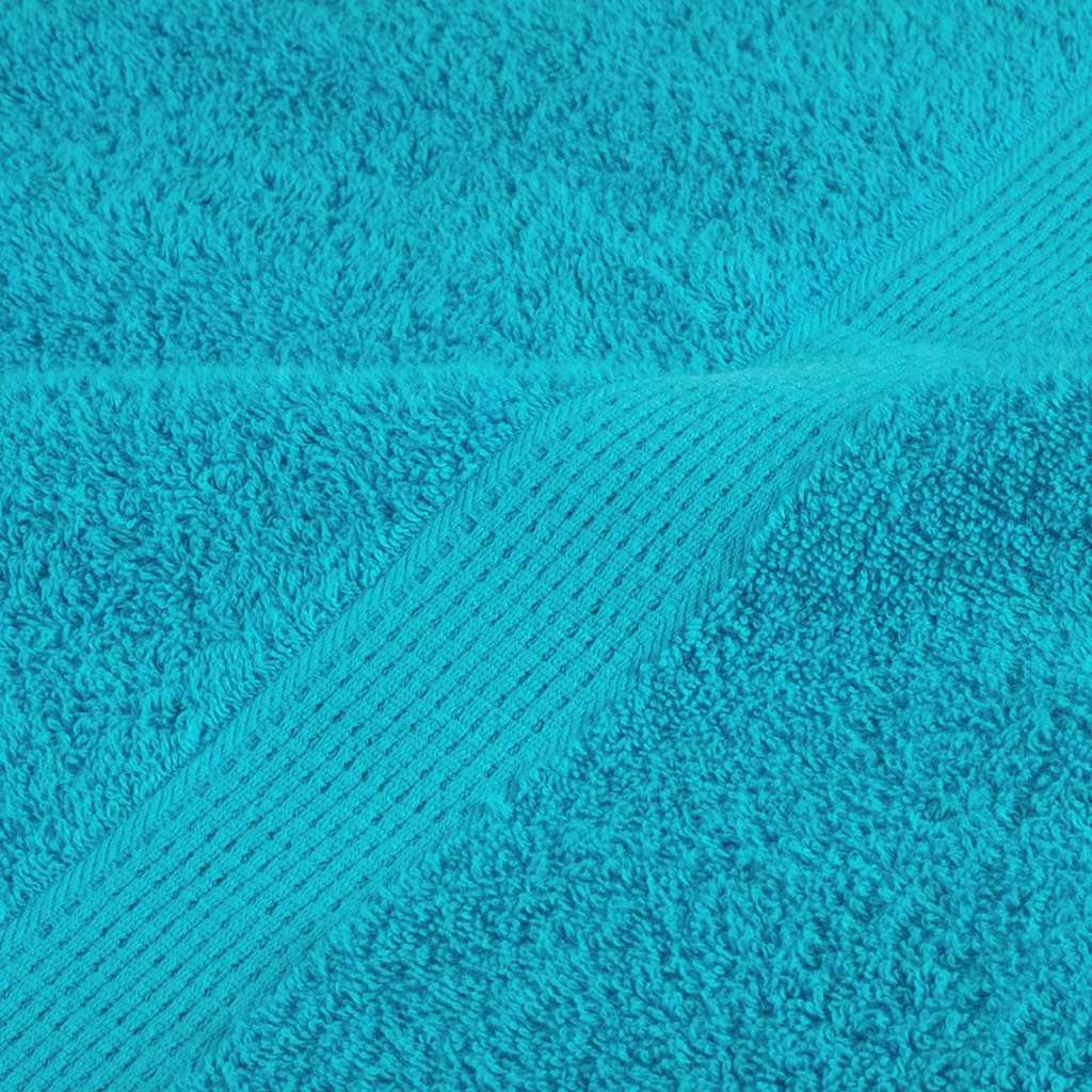 vidaXL Guest Towel SOLUND 4 pcs Turquiose 15 x 21 cm 550 gsm