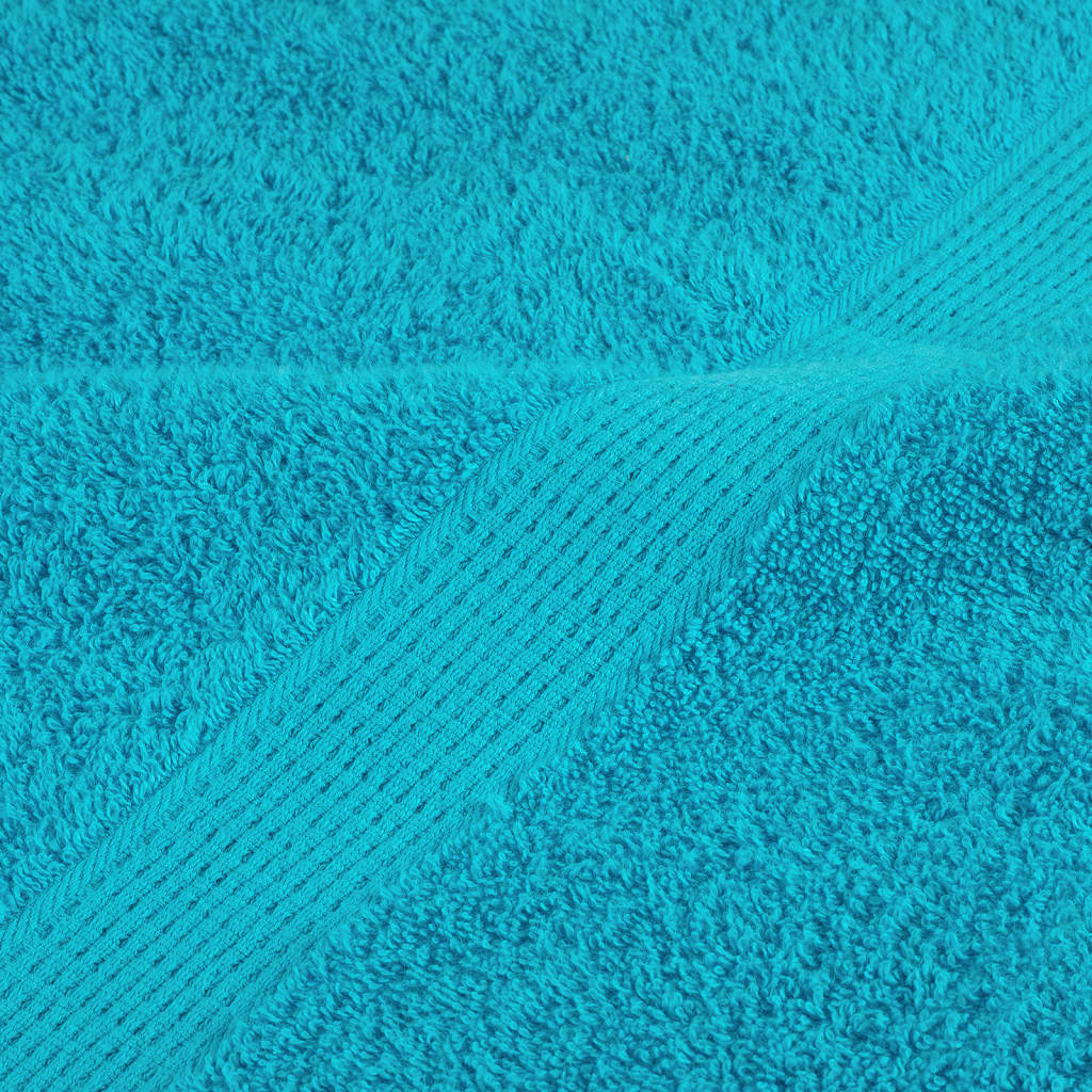 vidaXL Premium Sauna Towels SOLUND 2 pcs Turquoise 80x200 cm 600 gsm