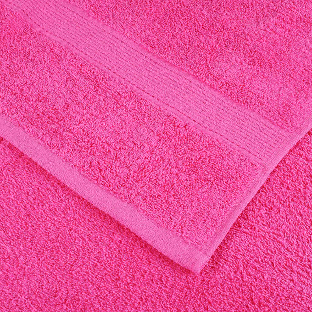 vidaXL Premium Wash Towels SOLUND 10 pcs Pink 30x30 cm 600 gsm