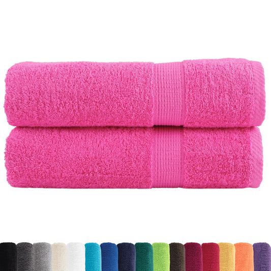 vidaXL Premium Bath Towels SOLUND 2 pcs 100x150 cm 600 gsm