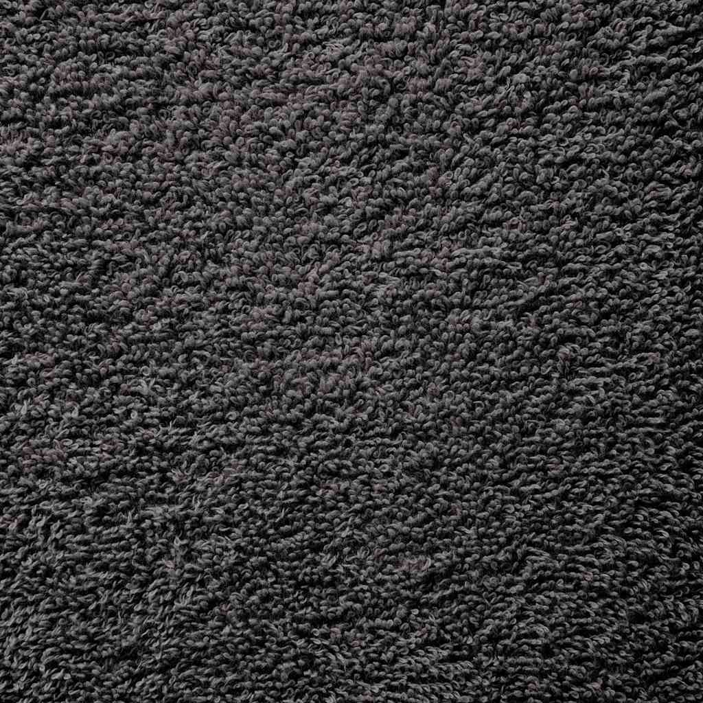 vidaXL 8 Piece Premium Towel Set SOLUND Anthracite 600 gsm