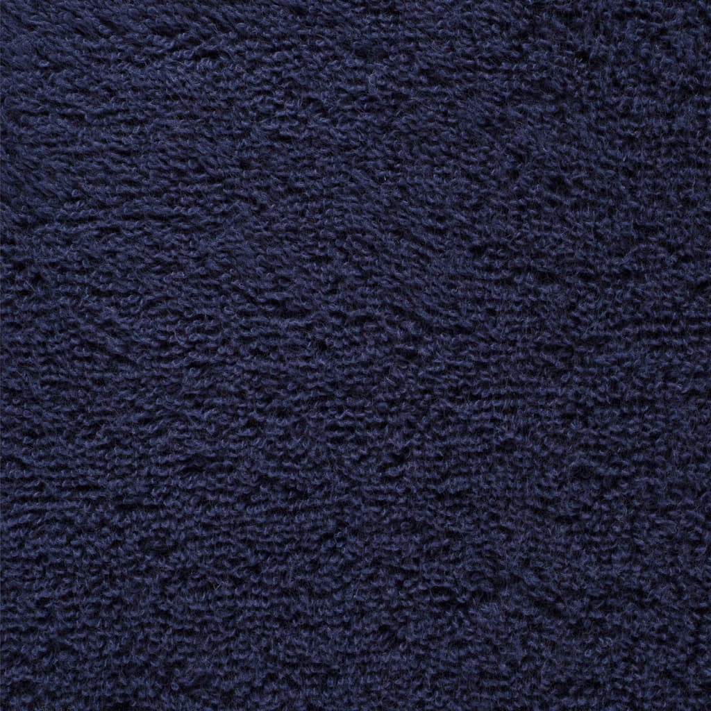 vidaXL 12 Piece Premium Towel Set SOLUND Navy Blue 600 gsm