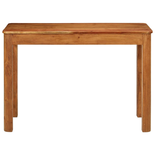 vidaXL Dining Table 110x55x76 cm Solid Wood Acacia