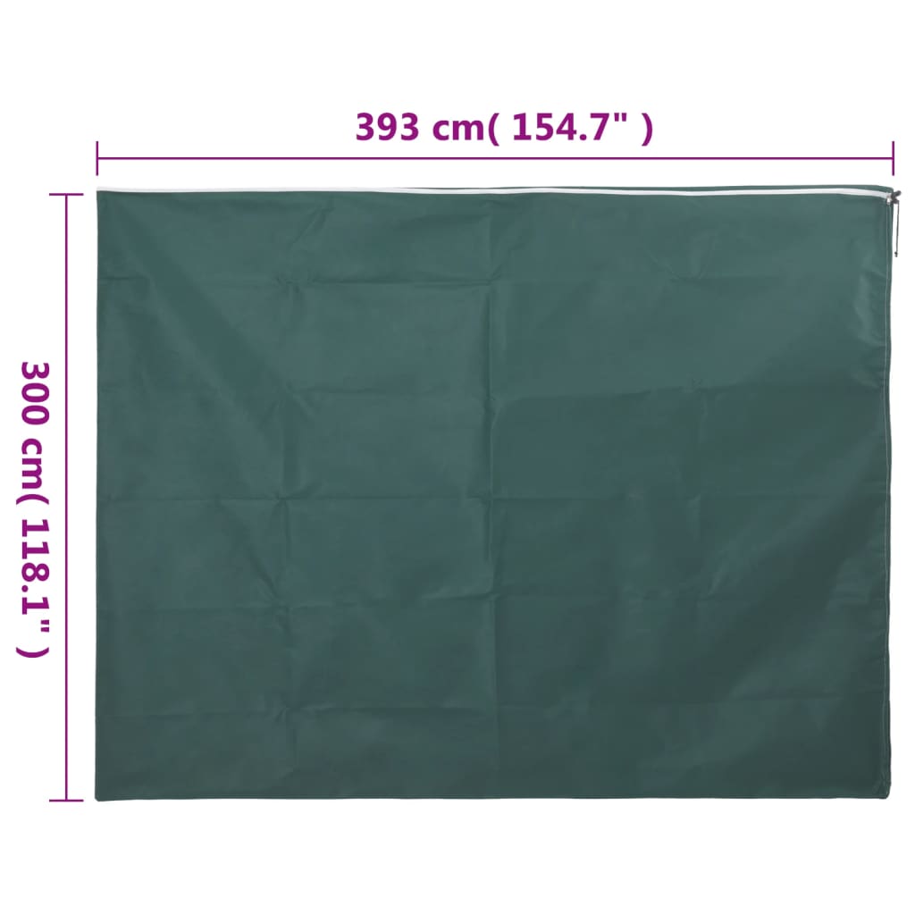 vidaXL Plant Fleece Cover with Zip 70 g/m² 3,93x3 m