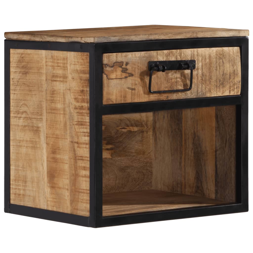 vidaXL Bedside Cabinet 40x35x40 cm Solid Wood Mango