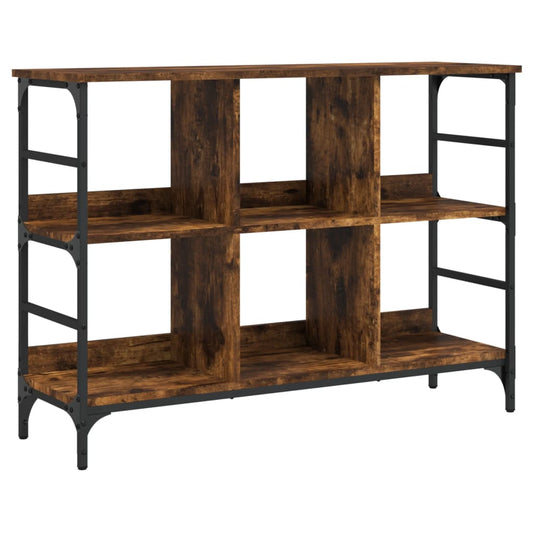 vidaXL Sideboard Smoked Oak 102x32x73,5 cm Engineered Wood