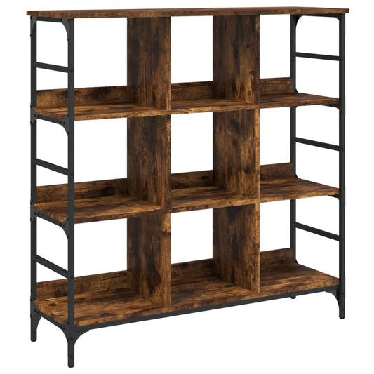 vidaXL Sideboard Smoked Oak 102x32x103,5 cm Engineered Wood