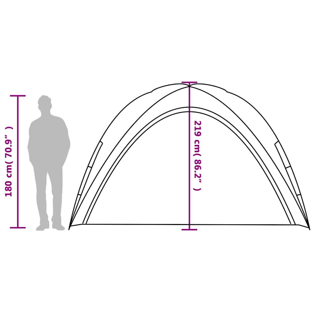 vidaXL Party Tent White Waterproof
