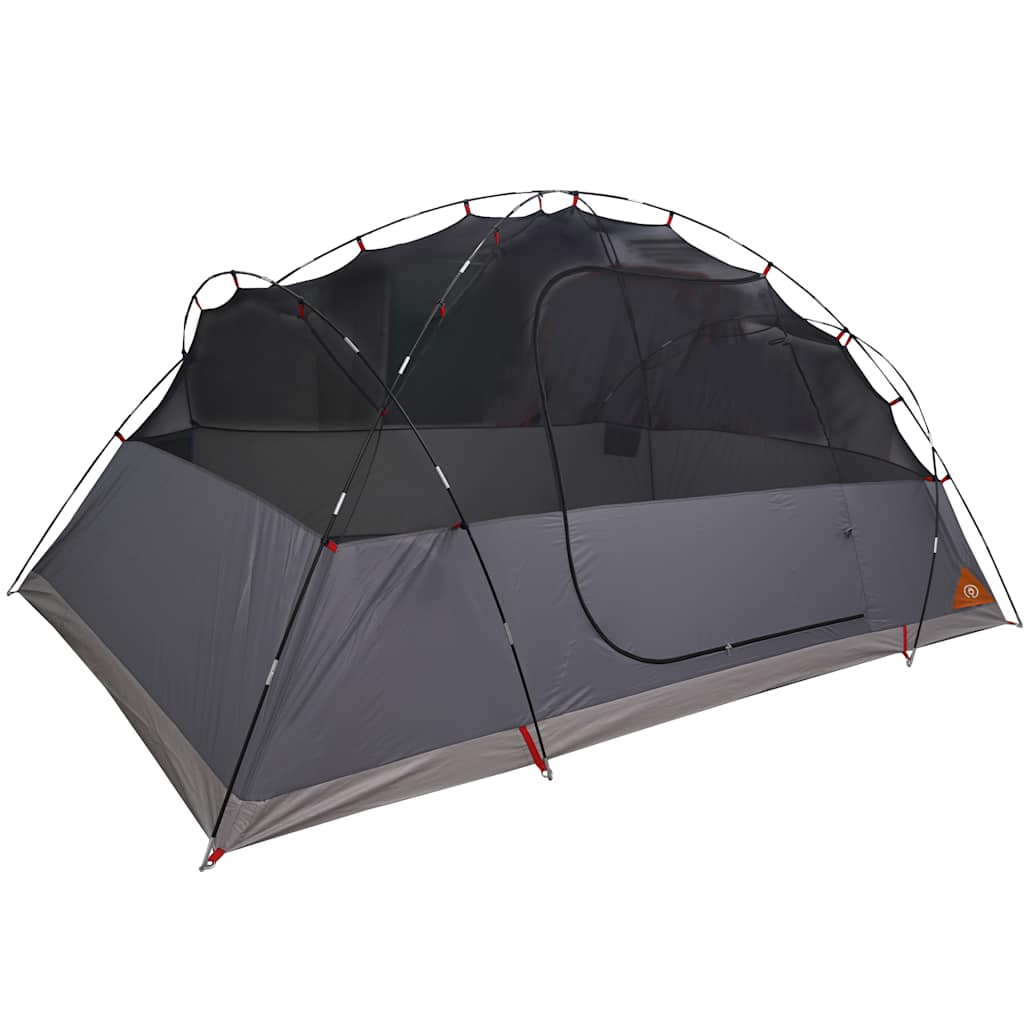 vidaXL Family Tent Crossvent 8-Person Orange Waterproof