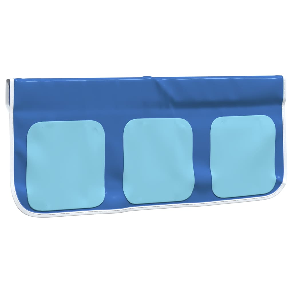 vidaXL Curtains for Loft Bed with Tunnel Blue Polyester