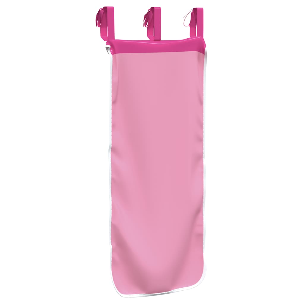 vidaXL Curtains for Loft Bed with Tunnel and Tower Pink