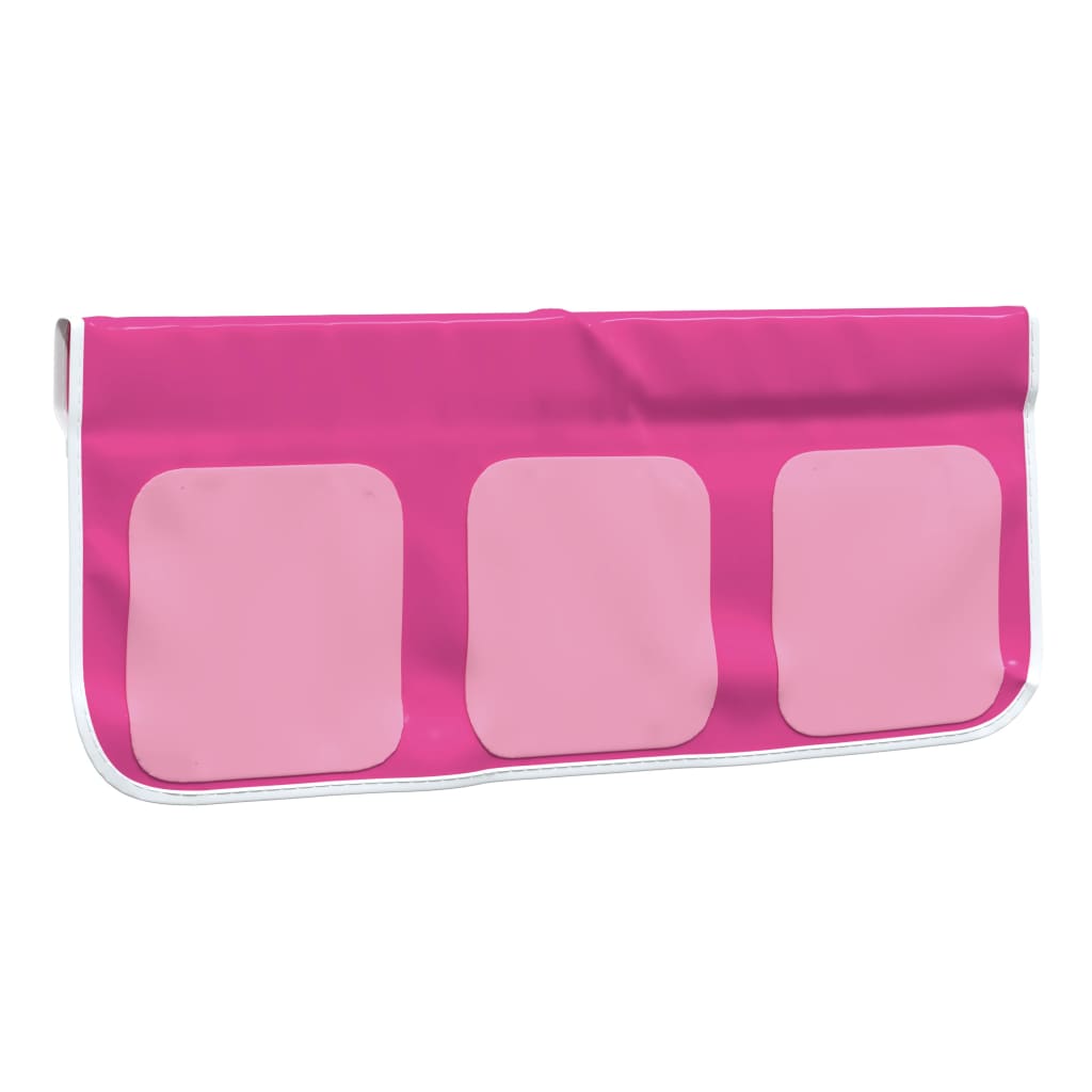 vidaXL Curtains for Loft Bed with Tower Pink Polyester