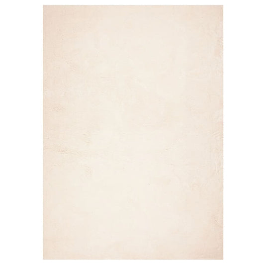 vidaXL Rug HUARTE Short Pile Soft and Washable Beige 120x170 cm