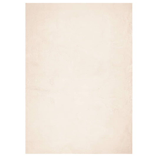 vidaXL Rug HUARTE Short Pile Soft and Washable Beige 160x230 cm