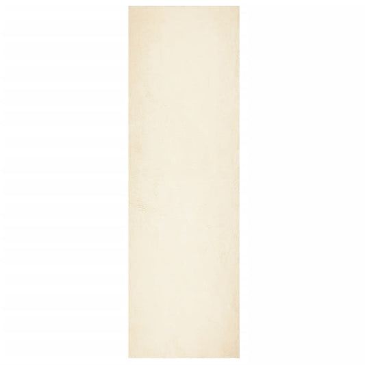 vidaXL Rug HUARTE Short Pile Soft and Washable Cream 80x250 cm
